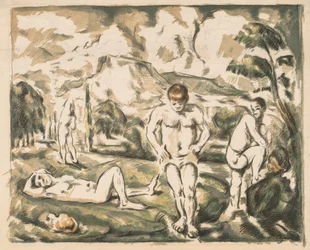 The Bathers (velký talíř)
