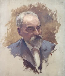 André Theuriet (1833-1907) (olej na plátně)