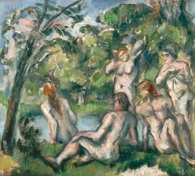 Bathers par Cezanne, Paul (1839-1906)