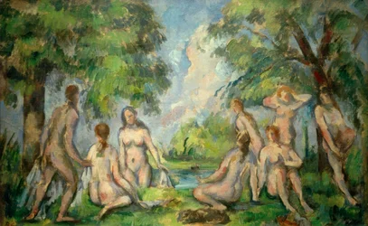 P.Cézanne, Badende