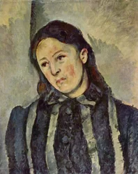Portrét madame Cézanne