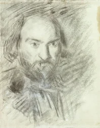 Autoportrét; Autoportrét, c.1874