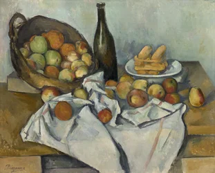 Košík jablek, kolem roku 1893