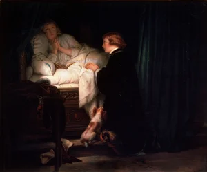 Děti anglického krále Edwarda IV., 1852.