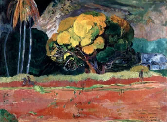 Fatata Te Moua Na úpatí hory, 1892.