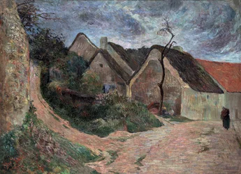 Krajina v Osny par Gauguin, Paul Eugene Henri (1848-1903). Olej na plátně, rozměr: 76,5x101