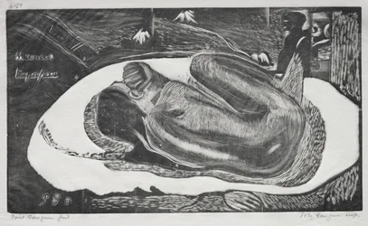 Noa Noa: Manao Yupapau sledovaný duchy mrtvých, 1893-94.