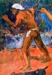 Detail scény z Tahitian Life, 1896