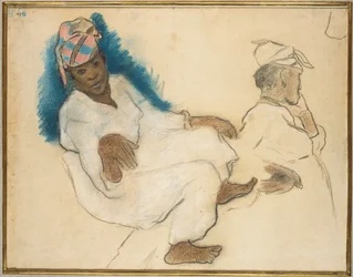 Studie žen z Martiniku, kolem roku 1887
