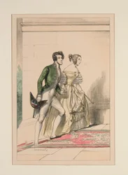Dvorní kostým 1837, ...
