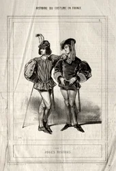 Historie kostýmu ve Francii: Vyprávění soudců