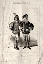 Histoire du Costume en France: Juges diseurs, 1843.