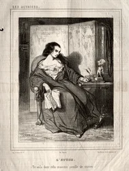 Herečky: Studie, 1843.