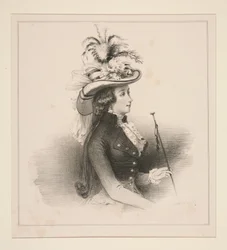 Pařížská móda v roce 1787