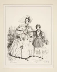 RANNÍ NÉGLIGÉ. 1835.