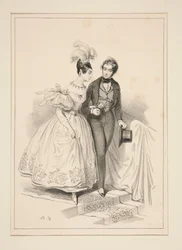 Vzpomínka na ples v Opeře ve prospěch lyonských dělníků, 6. května 1837.