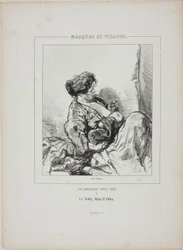 The Baby v Saint-Giles, z cyklu Masques et Visages