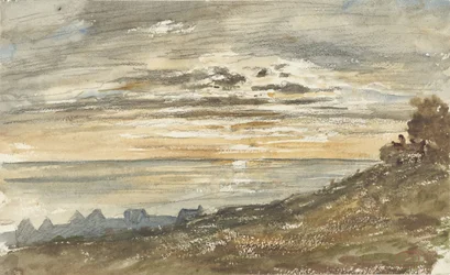 Zapadající slunce v Trouville