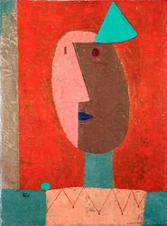 "Klaun" 1929 (olej na plátně)