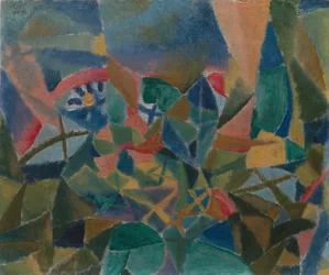 Květinový záhon, 1913