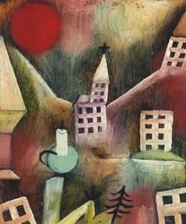 Zničená vesnice, 1920.