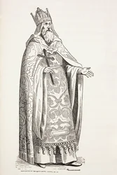 Prester John, známý také jako presbyter Johannes.