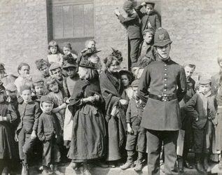 Pohřeb londýnského policisty, 1894