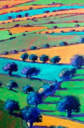 West Malvern #2 (detail), 2024 (akryl na desce)