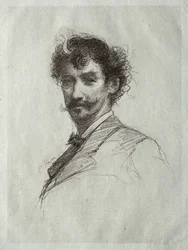 James McNeill Whistler s White Lock a Monoklem