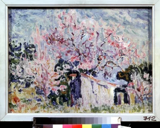 "Jaro v Provence" (Jaro v Provence) Malba Paula Signaca (1863-1935) 1903 Puškinovo muzeum, Moskva