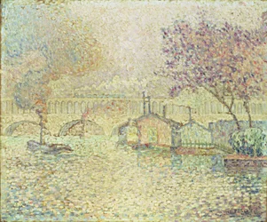 Viadukt v Auteuil, kolem roku 1900