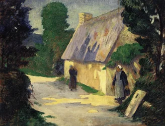 Vesnická cesta, 1890