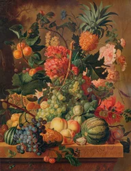 Ovoce a květiny, 1789, 1938