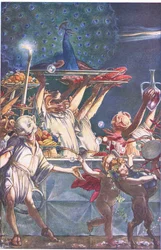 Dejte nám laskavé strážce, nebesa!-co to bylo?, ilustrace z Bouře, 1908