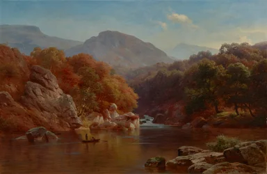 Pensylvánská krajina 1862 (olej na plátně)