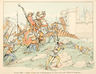Ilustrace převzatá z knihy „“ Jeanne d