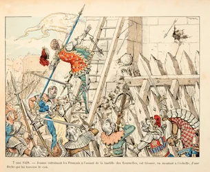 Ilustrace převzatá z knihy „“ Jeanne d