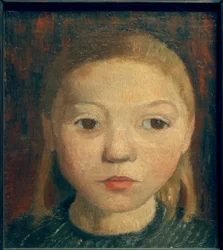 P.Modersohn-Becker, dívčí hlava