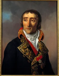 Portrét admirála Eustache Bruixe (1759-1805) obraz od Guerina Paulina (1783 - 1855) (v s/t 0,71 x 0,54) Versailles. Zámecké muzeum