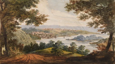 Washington a Georgetown z Alexandrijské silnice, 1811-ca. 1813.