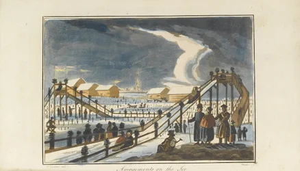 Zábava na ledě, 1813