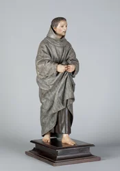 San Diego z Alcaly, kolem 1665-70 (polychromované dřevo)