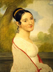 Portrét Teresy Tambroni Cutyové, kolem roku 1815 (olej na plátně)