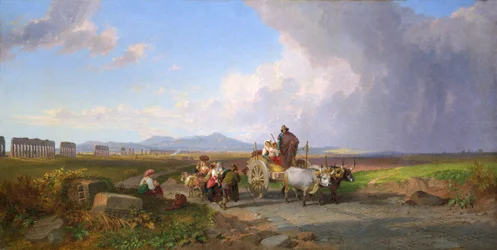 „Scéna v římské Campagna“, 1865