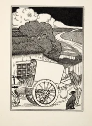 Nosičský pes, ze Sto anekdot o zvířatech, hospoda. 1924