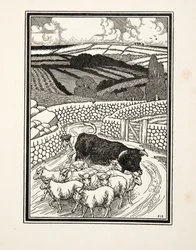 Jít na trh, z hospody Sto anekdot o zvířatech. 1924