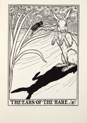 The Ears of the Hare, from Fontaine Fables, pub. 1905