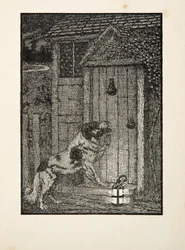 The Newfoundland Dog, ze Sto anekdot o zvířatech, hospoda. 1924
