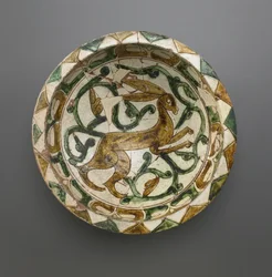 Bowl, dynastie Seljud, 12.-13. století (keramika)