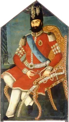 Portrét Muhammada Shaha, c. 1850